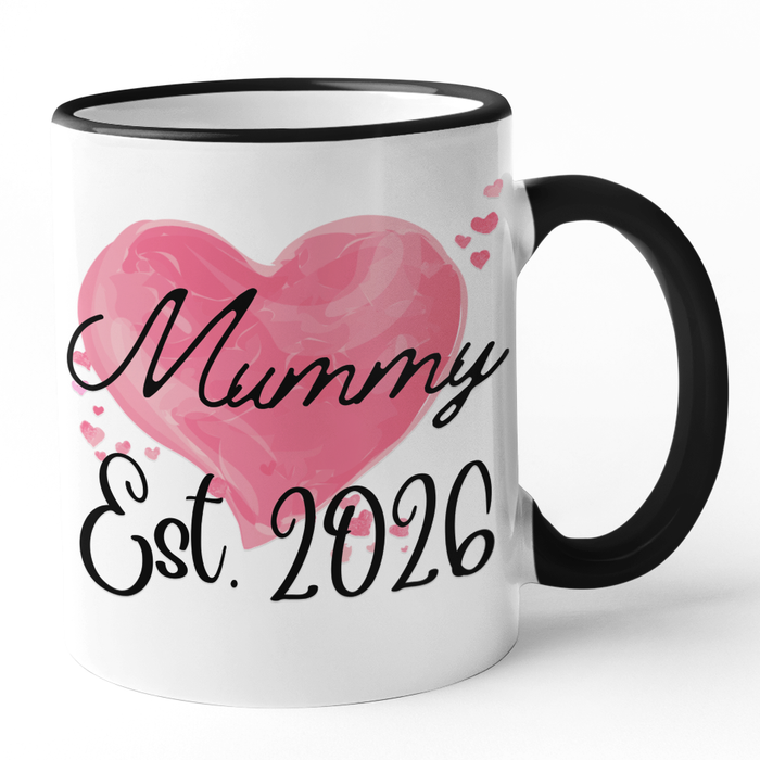 Mummy + Daddy Est 2026 (Mug Set)