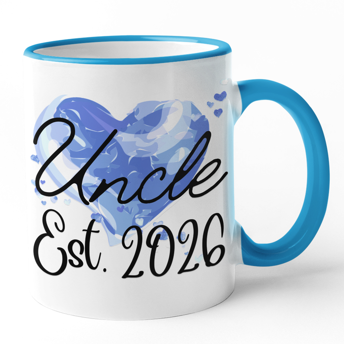 Auntie + Uncle Est 2026 (Mug Set)