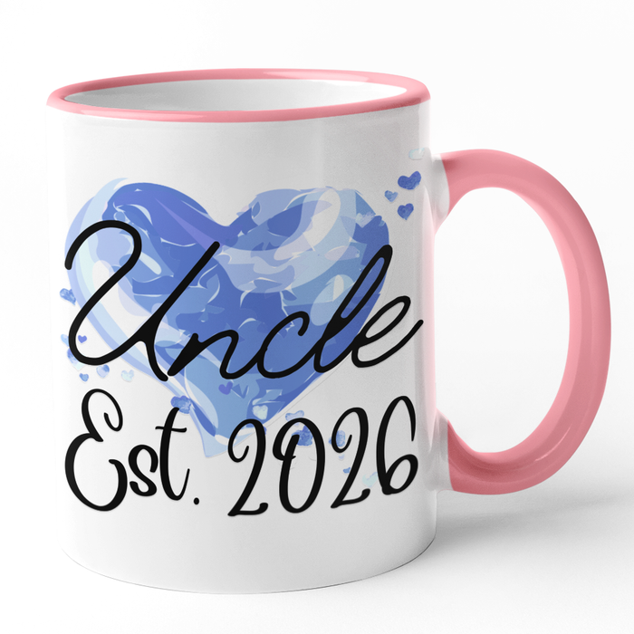 Auntie + Uncle Est 2026 (Mug Set)