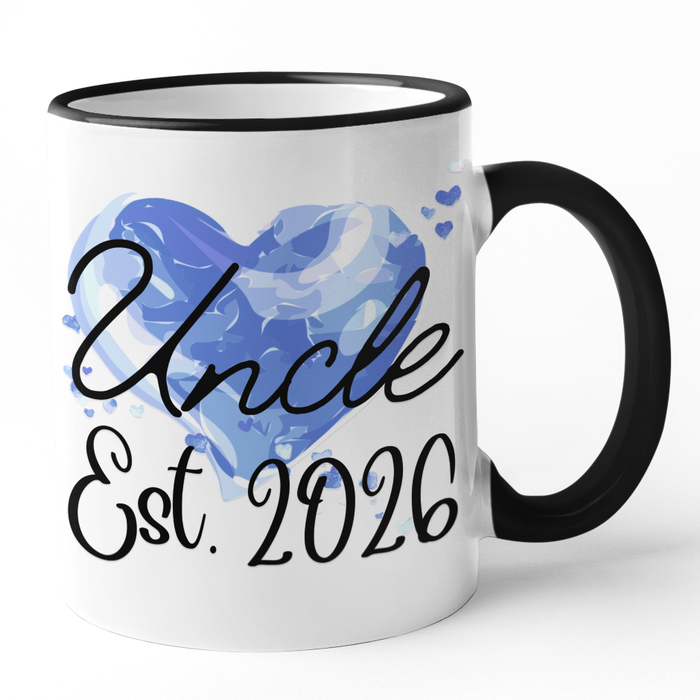 Auntie + Uncle Est 2026 (Mug Set)