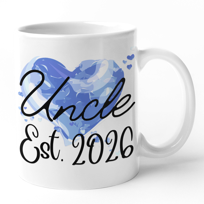 Auntie + Uncle Est 2026 (Mug Set)