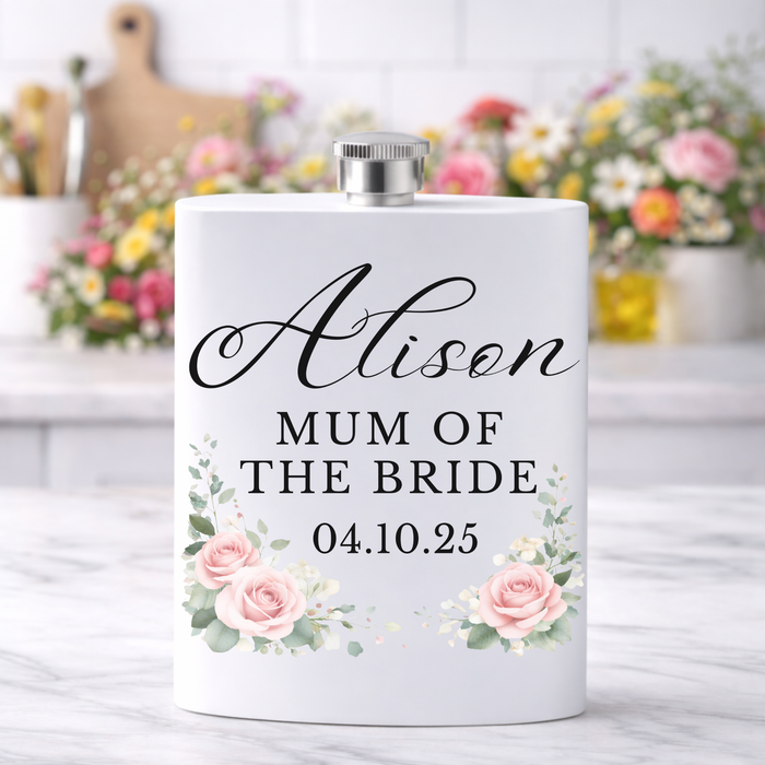 Personalised Floral Bridal Party Wedding