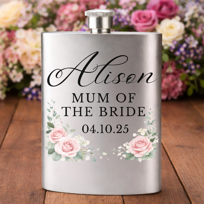 Personalised Floral Bridal Party Wedding