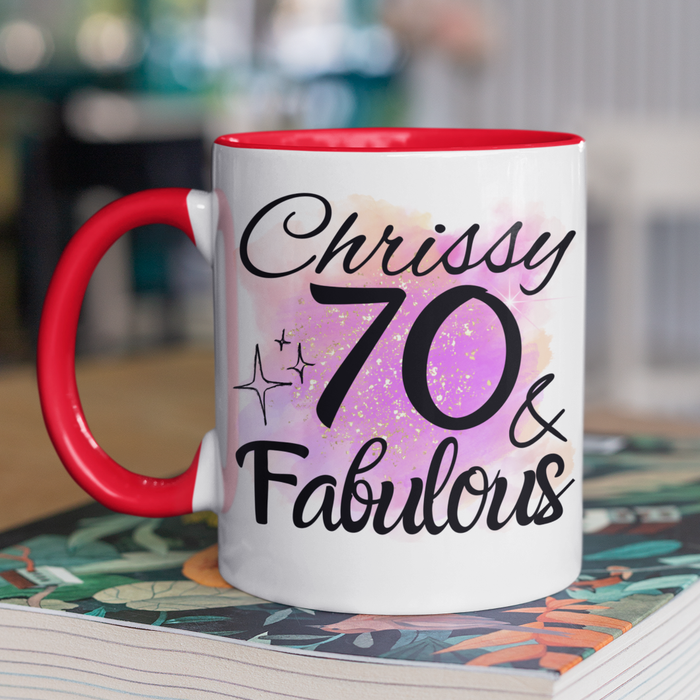 70 & Fabulous (Add Name)