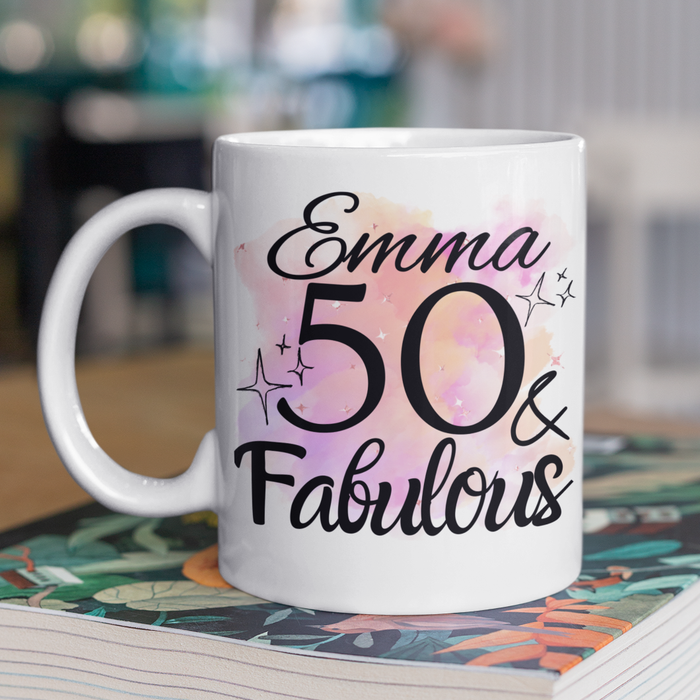 50 & Fabulous (Add Name)