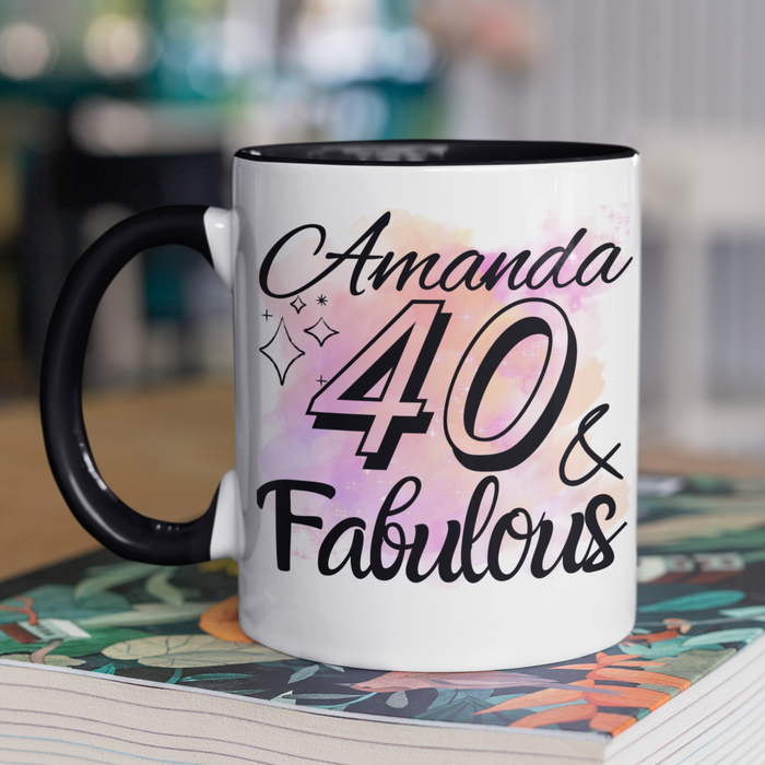 40 & Fabulous (Add Name)