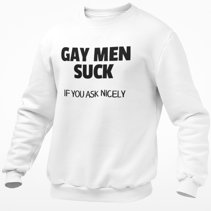 Gay Men Suck If You Ask Nicely