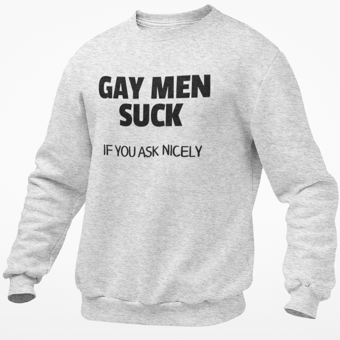 Gay Men Suck If You Ask Nicely