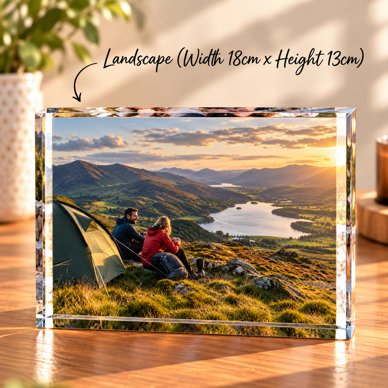 Personalised Acrylic Large Photo Block