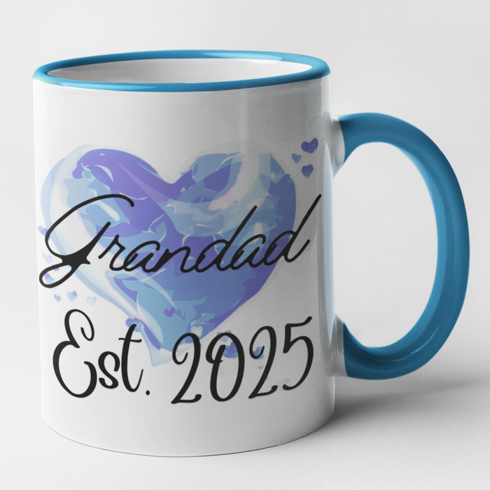 Grandma + Grandad Est 2025 (Mug Set)
