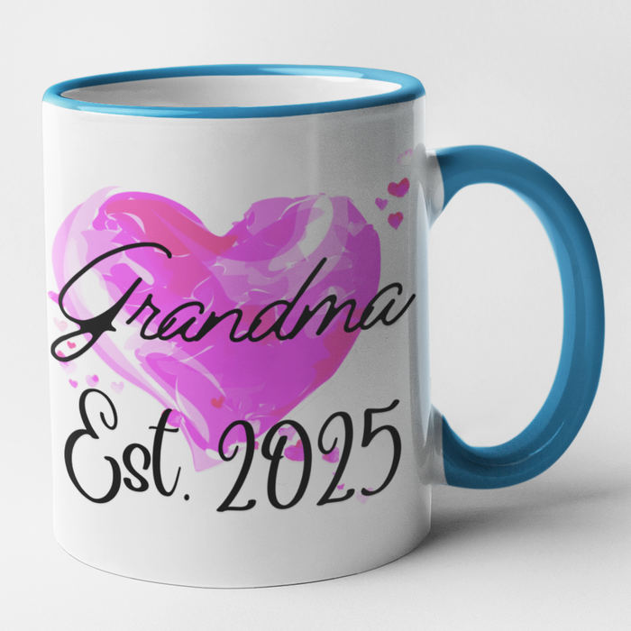 Grandma + Grandad Est 2025 (Mug Set)