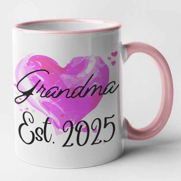 Grandma + Grandad Est 2025 (Mug Set)