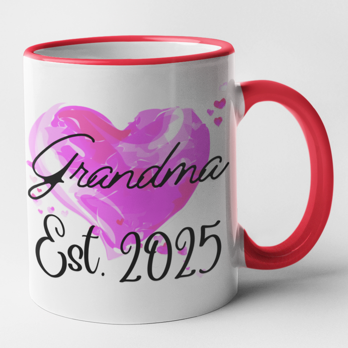 Grandma + Grandad Est 2025 (Mug Set)