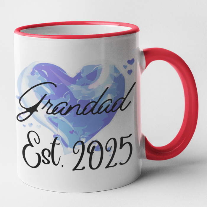 Grandma + Grandad Est 2025 (Mug Set)