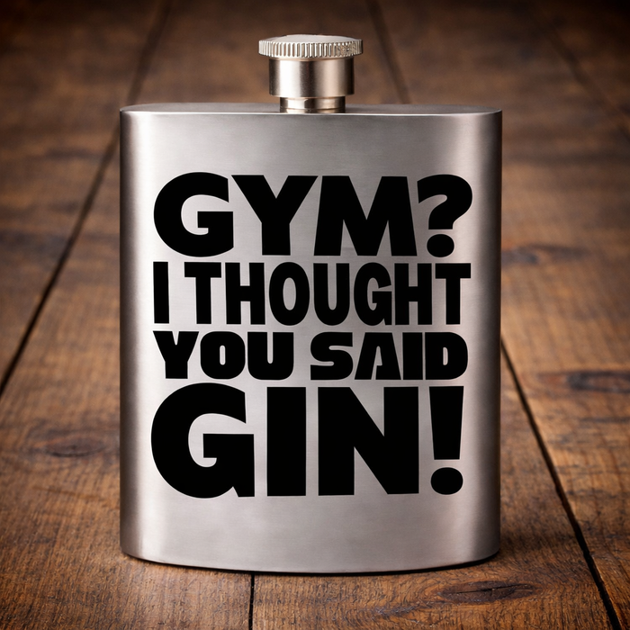 Gym? I Thought You Said Gin!