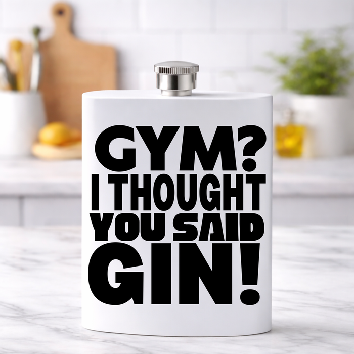 Gym? I Thought You Said Gin!