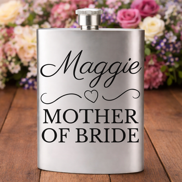 Personalised Text Bridal Party Wedding