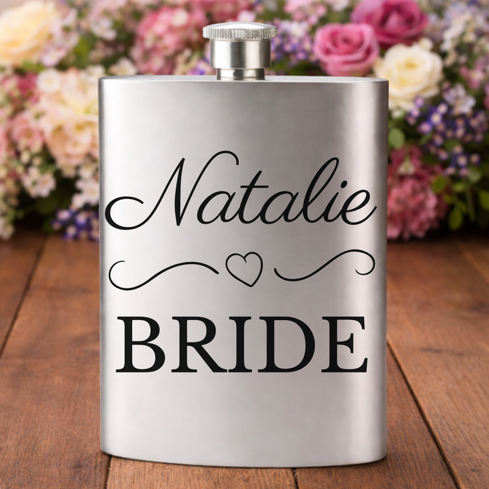Personalised Text Bridal Party Wedding