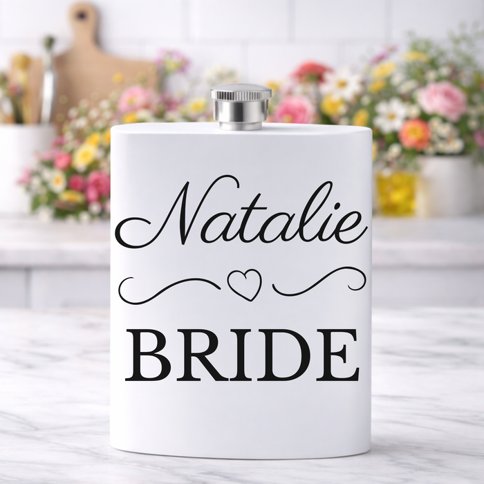 Personalised Text Bridal Party Wedding