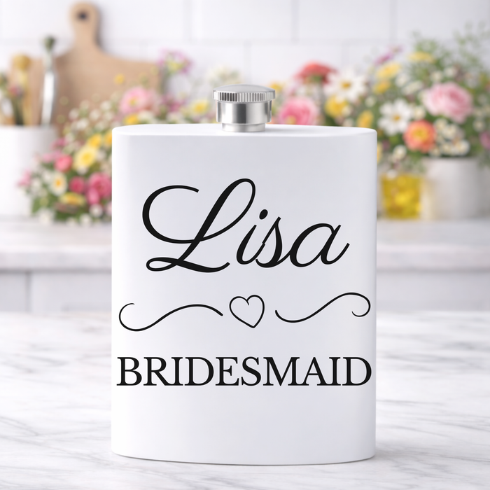 Personalised Text Bridal Party Wedding