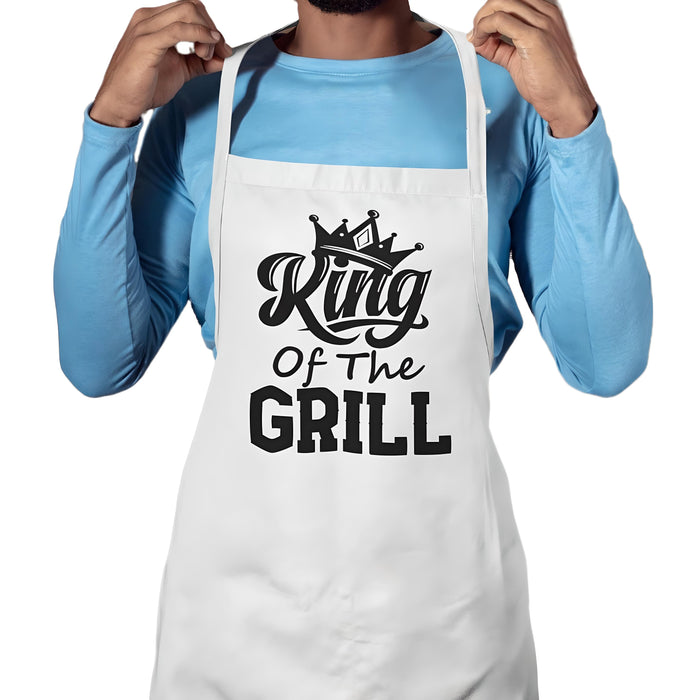 Queen Of The Cocktails + King Of The Grill (Apron Set)