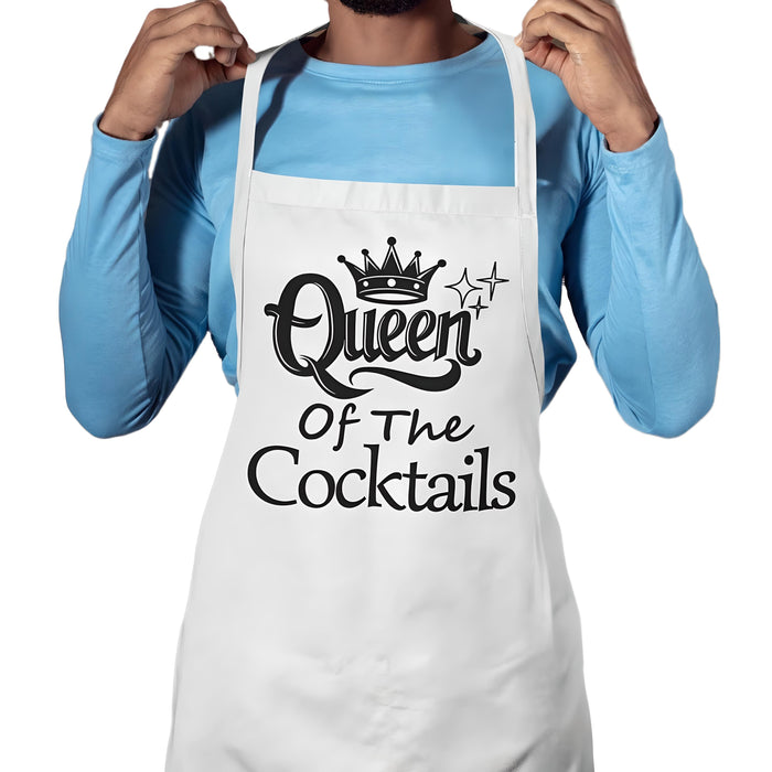Queen Of The Cocktails + King Of The Grill (Apron Set)