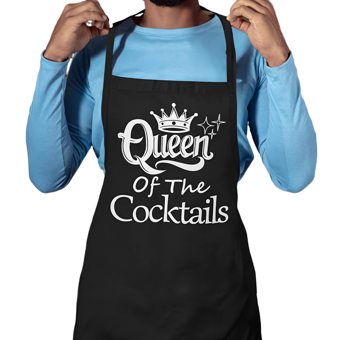 Queen Of The Cocktails + King Of The Grill (Apron Set)