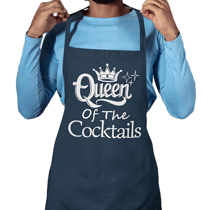 Queen Of The Cocktails + King Of The Grill (Apron Set)