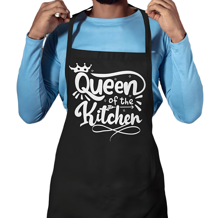 Queen Of The Kitchen + King Of The Kitchen (Apron Set)