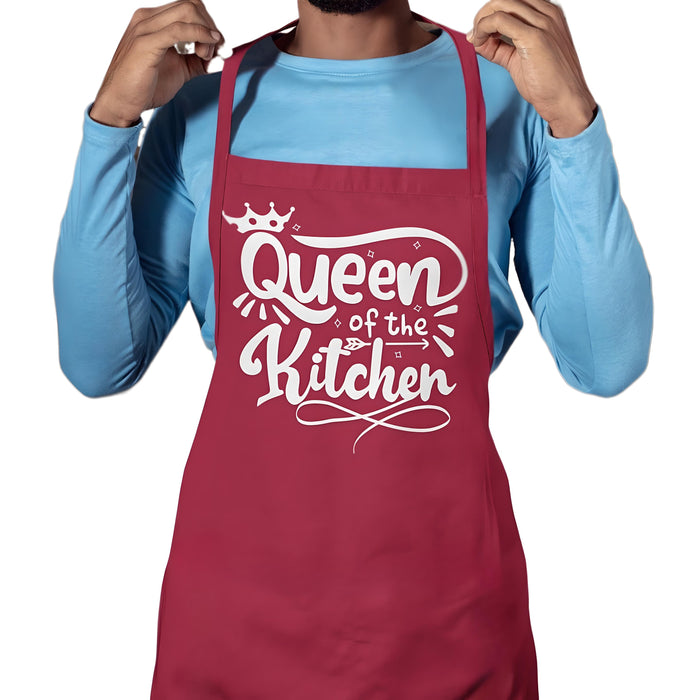 Queen Of The Kitchen + King Of The Kitchen (Apron Set)
