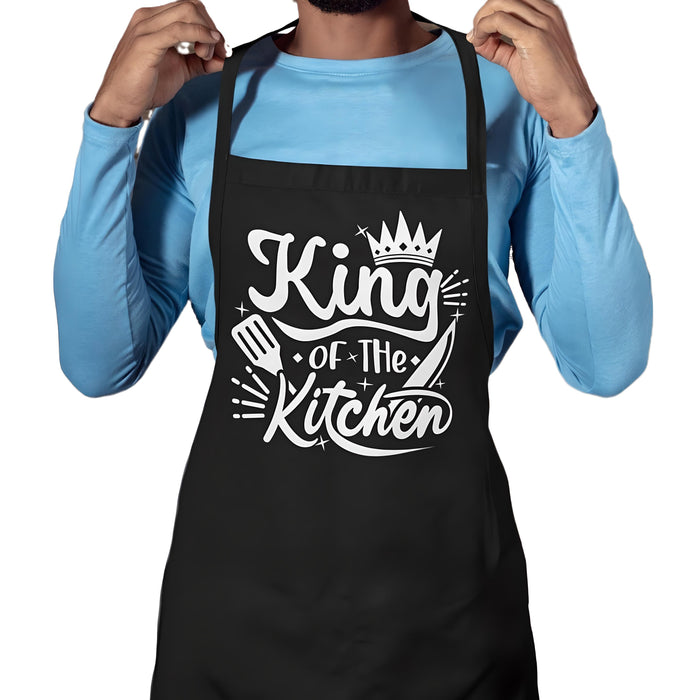 Queen Of The Kitchen + King Of The Kitchen (Apron Set)