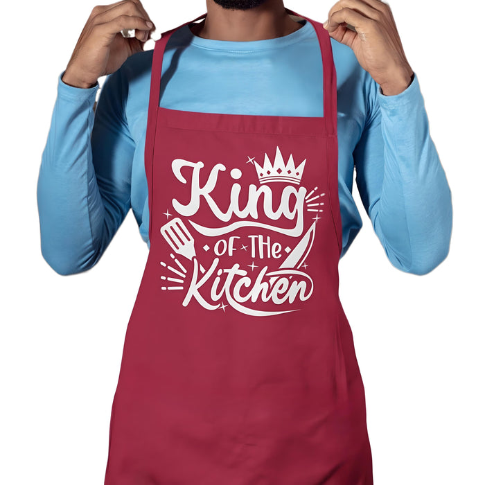 Queen Of The Kitchen + King Of The Kitchen (Apron Set)