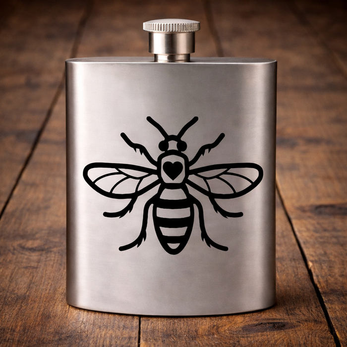 Manchester Bee Love Heart Bee