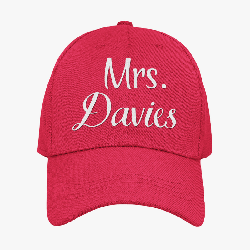 Personalised Mr & Mrs Surname Set
