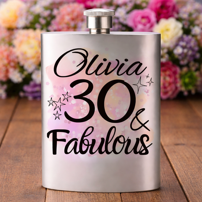 Personalised Name 30 & Fabulous