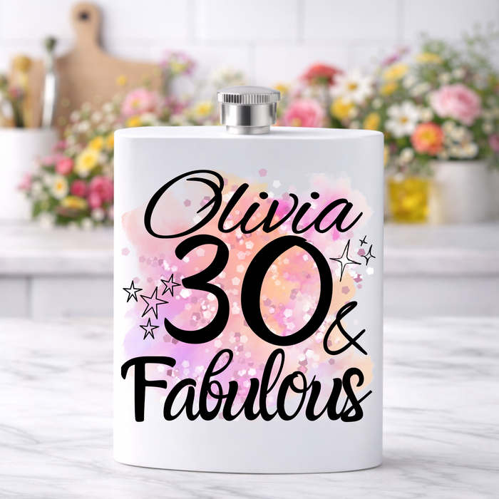 Personalised Name 30 & Fabulous