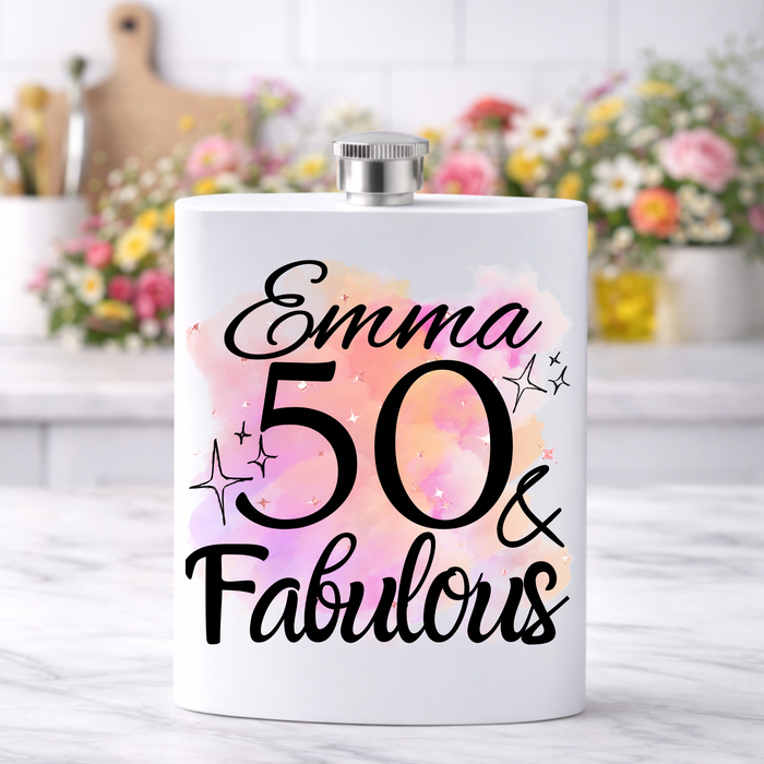 Personalised Name 50 & Fabulous
