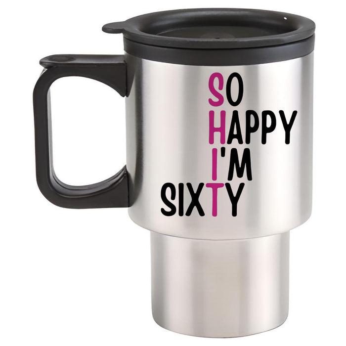 So Happy I'm Sixty (Pink)