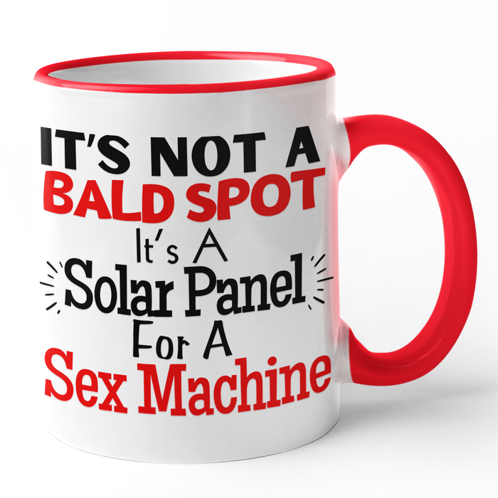 It's Not A Bald Spot It's A Solar Panel For a Sex Machine