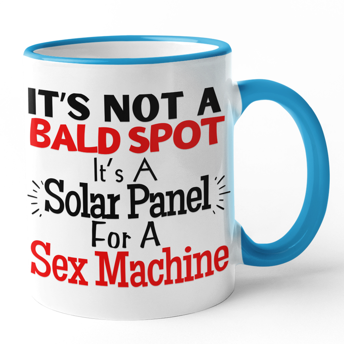 It's Not A Bald Spot It's A Solar Panel For a Sex Machine