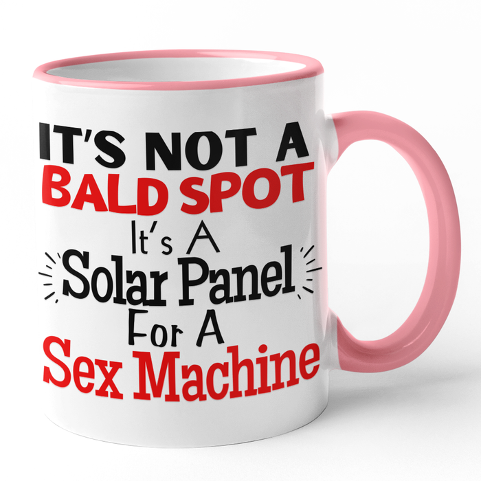 It's Not A Bald Spot It's A Solar Panel For a Sex Machine