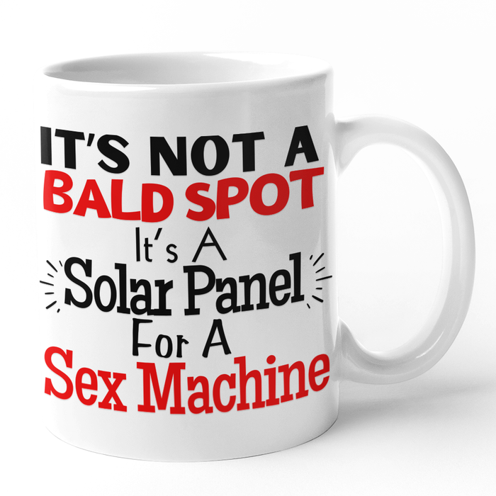 It's Not A Bald Spot It's A Solar Panel For a Sex Machine
