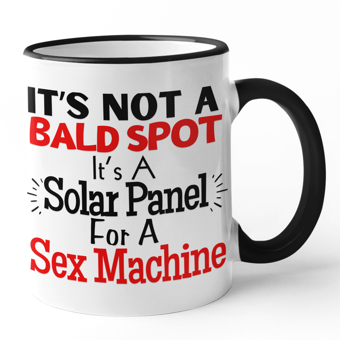 It's Not A Bald Spot It's A Solar Panel For a Sex Machine