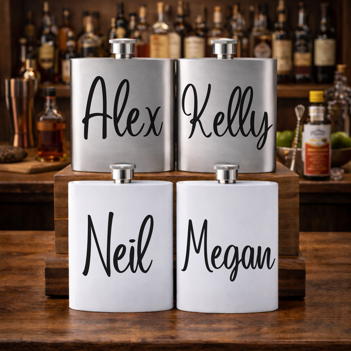 Personalised Name Hip Flask
