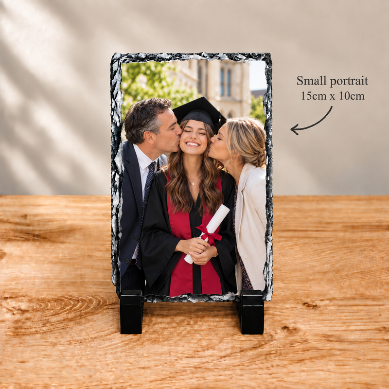 Slate Photo With Optional Text