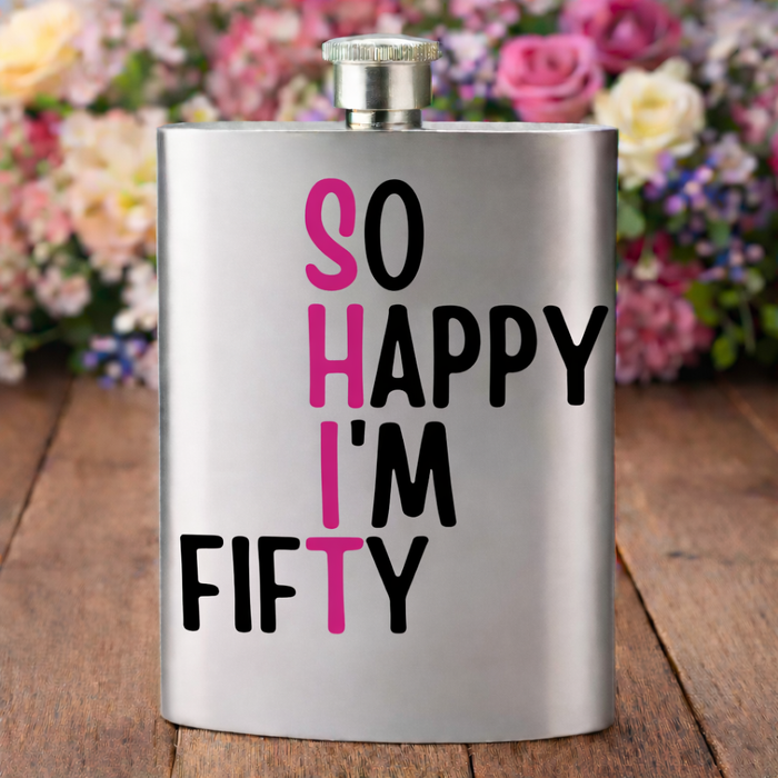 So Happy Im Fifty (Pink)