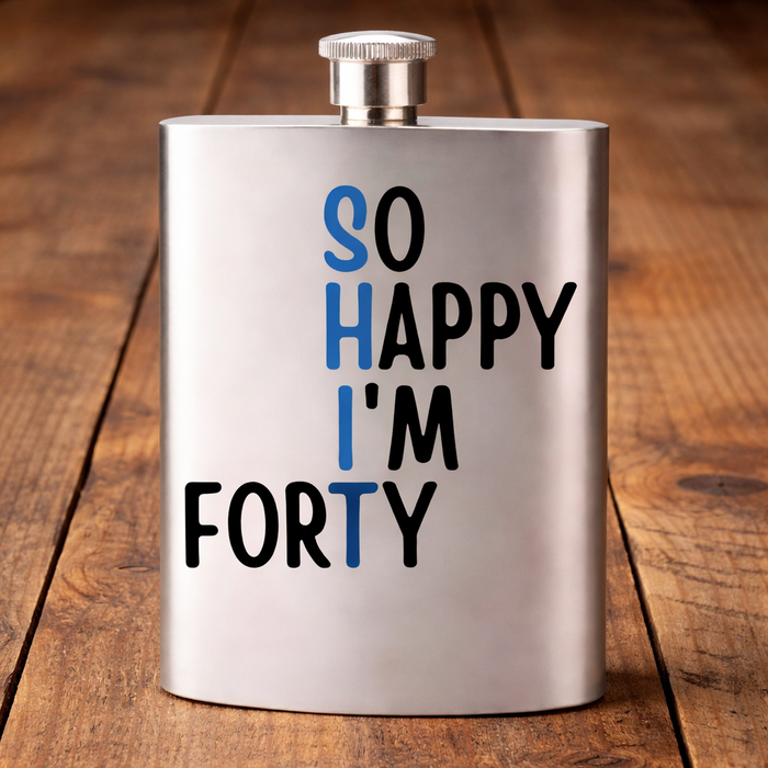 So Happy Im Forty (Blue)