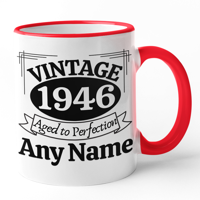 Vintage 1946 Aged To Perfection 'Add Name'