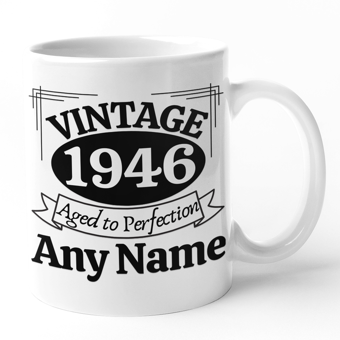 Vintage 1946 Aged To Perfection 'Add Name'