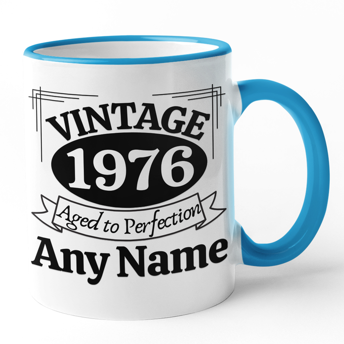 Vintage 1976 Aged To Perfection 'Add Name'